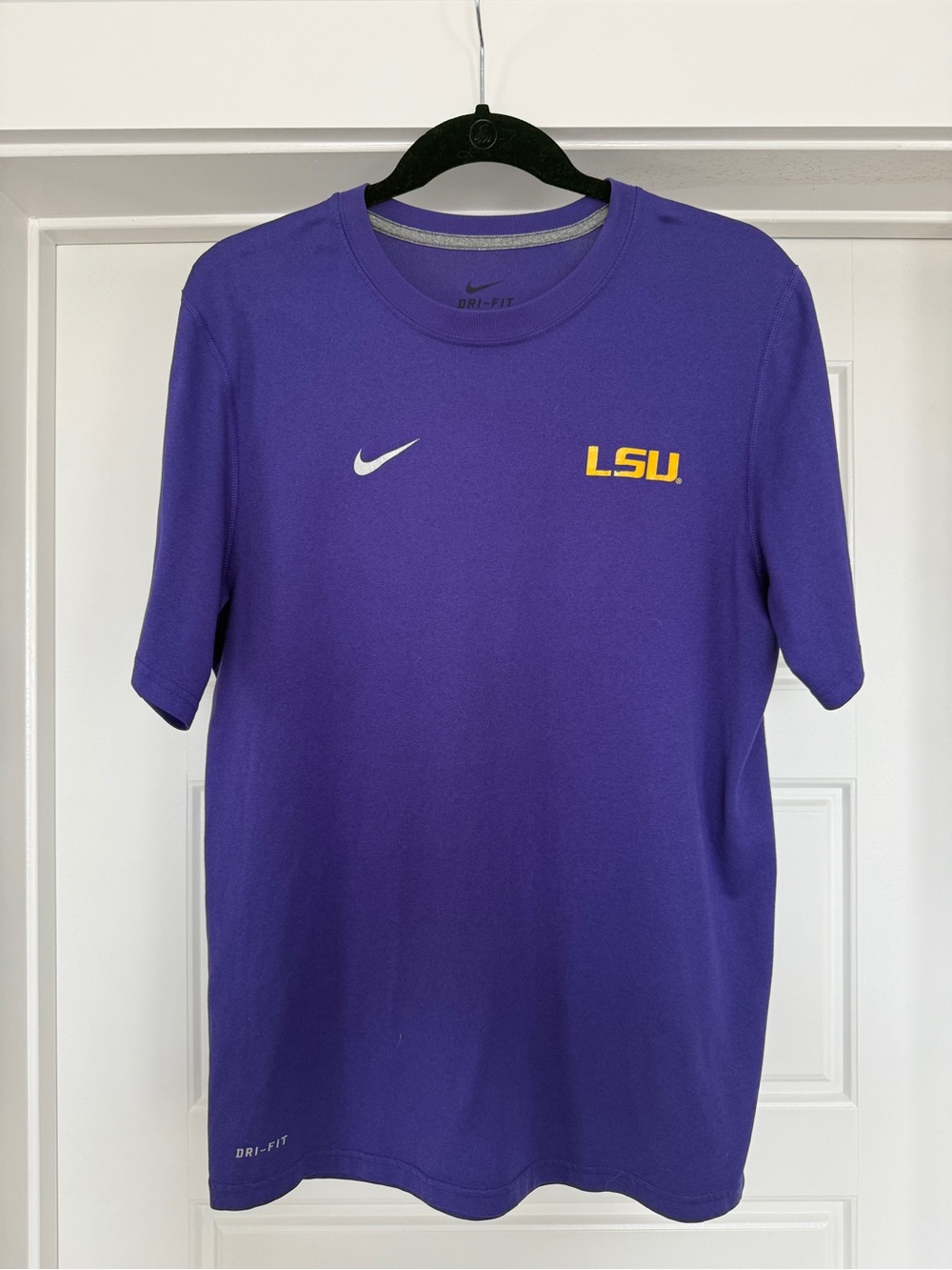 Nike Purple LSU Dri-FIT Short Sleeve Tee